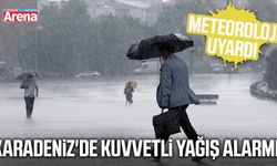 Karadeniz'de kuvvetli yağış alarmı!