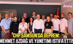 CHP Samsun'da deprem: Mehmet Özdağ ve yönetimi istifa etti!