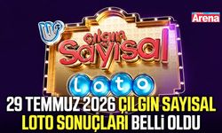 29 Temmuz 2026 Çılgın Sayısal Loto sonuçları belli oldu