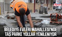 Canik Belediye Evleri Mahallesi'nde yol seferberliği
