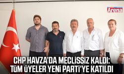 CHP Havza’da meclissiz kaldı: Tüm üyeler Yeni Parti’ye katıldı