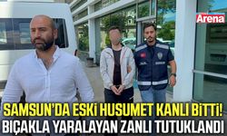 Samsun’da bir kişiyi bıçaklayan genç tutuklandı