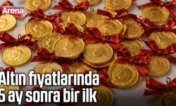 Altın fiyatlarında 5 ay sonra bir ilk