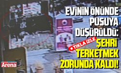 Samsun'da evinin önünde pusuya düşürüldü: Şehri terk etti!