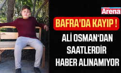 Samsun'da kayıp gence ulaşılamıyor