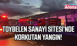 Samsun'da kereste imalathanesinde yangın