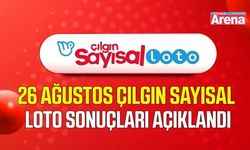 26  Ağustos Çılgın Sayısal Loto sonuçları açıklandı