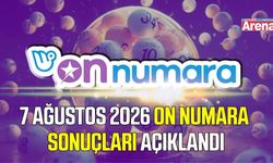 7 Ağustos 2026 On Numara sonuçları açıklandı