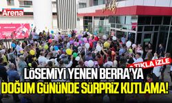 Lösemiyi yenen Berra’ya doğum gününde sürpriz kutlama