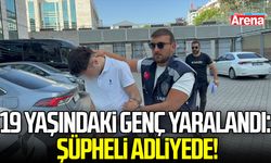 19 yaşındaki genç yaralandı: Şüpheli adliyede