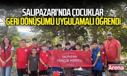 Salıpazarı’nda çocuklar geri dönüşümü uygulamalı öğrendi