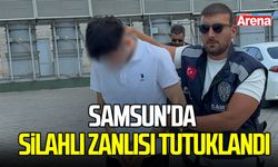 Samsun'da silahlı yaralama zanlısı tutuklandı