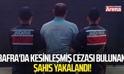 Bafra'da kesinleşmiş cezası bulunan şahıs yakalandı