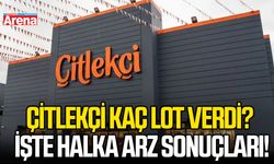 Çitlekçi kaç lot verdi? İşte halka arz sonuçları