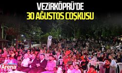 Samsun Vezirköprü’de 30 Ağustos coşkusu konserle taçlandı