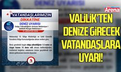 Samsun Valiliği'nden denize girecek vatandaşlara uyarı