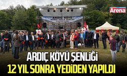 Samsun'da Ardıç Köyü Şenliği'nde renkli görüntüler