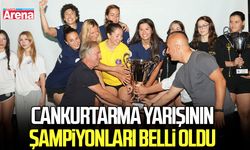 Samsun'da düzenlenen Cankurtarma yarışının şampiyonları belli oldu