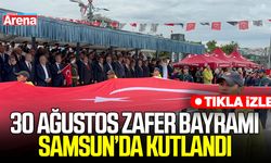 Samsun’da 30 Ağustos Zafer Bayramı kutlandı