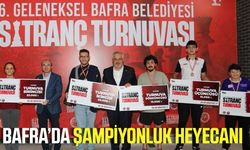Bafra’da 6. geleneksel satranç turnuvası heyecanı