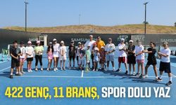 Samsun'un yaz spor okulları 422 çocuğu sporla buluşturdu