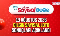 19 Ağustos Çılgın Sayısal Loto sonuçları açıklandı