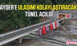 Çamlıhemşin Tünelli Geçişi hizmete açıldı