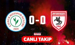 Samsunspor - Çaykur Rizespor maçı (CANLI)