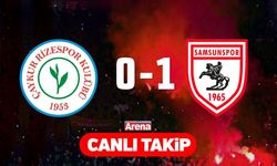 Samsunspor - Çaykur Rizespor maçı (CANLI)