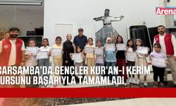 Çarşamba'da 216 genç Kur’an kursunu başarıyla tamamladı
