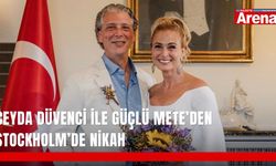 Ceyda Düvenci ile Güçlü Mete’den Stockholm’de nikah