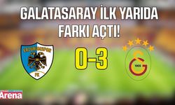 Galatasaray Erzurum’da farka koşuyor! İlk yarı 3-0