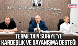 Terme’den Suriye’ye kardeşlik eli