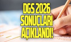 DGS 2026 sonuçları açıklandı
