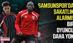 Samsunspor’da çifte sakatlık şoku!