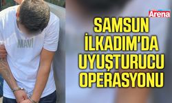 Samsun İlkadım'da uyuşturucu operasyonu