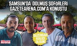 Samsun'da dolmuş şoförlerinden güzergah talebi