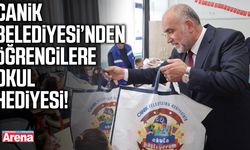 Canik Belediyesi’nden öğrencilere okul hediyesi!