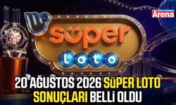 20 Ağustos 2026 Süper Loto sonuçları belli oldu