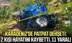 Karadeniz'de patpat dehşeti: 2 ölü, 11 yaralı