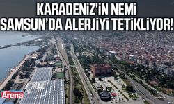 Karadeniz’in nemi Samsun’da alerjiyi tetikliyor!
