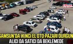 Samsun’da ikinci el oto pazarı durgun!