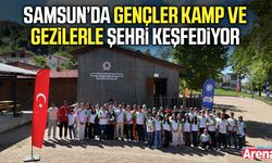 Samsun’da gençler kamp ve gezilerle şehri keşfediyor