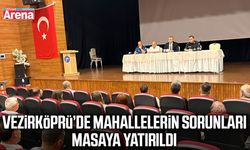 Vezirköprü’de mahallelerin sorunları masaya yatırıldı