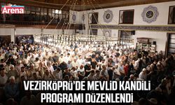 Vezirköprü’de Mevlid Kandili programı düzenlendi