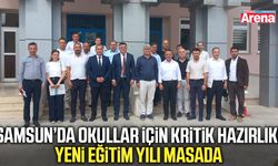 Samsun’da yeni eğitim yılı öncesi önemli toplantı