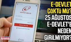e-Devlet çöktü mü? e-Devlet'e neden girilmiyor?
