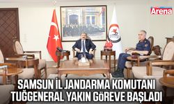 Samsun İl Jandarma Komutanı Tuğgeneral Yakın göreve başladı