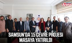 Samsun’da 15 çevre projesi masaya yatırıldı