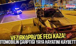 Samsun'da otomobilin çarptığı yaya hayatını kaybetti